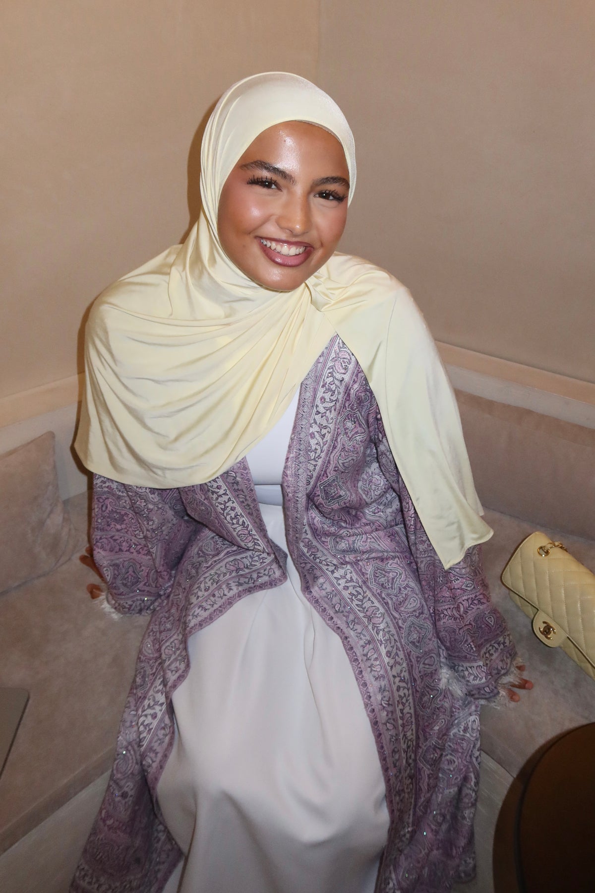 Abaya im Pashmina-Look