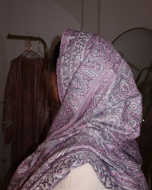 Hijab im Pashmina-Look